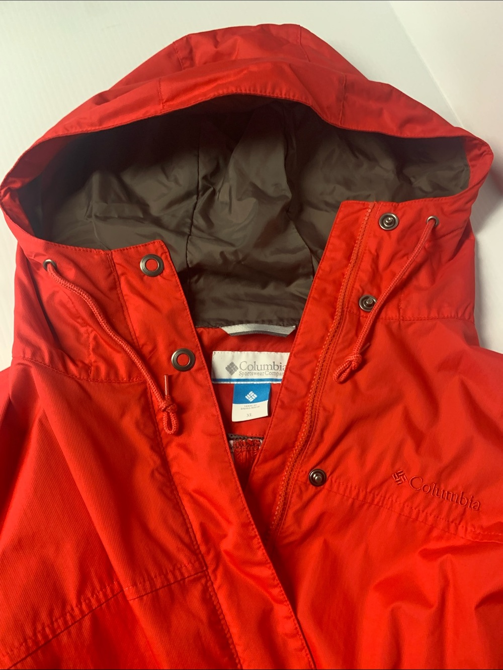Women’s Columbia Hooded Unlined Windbreaker Jacket from 2019